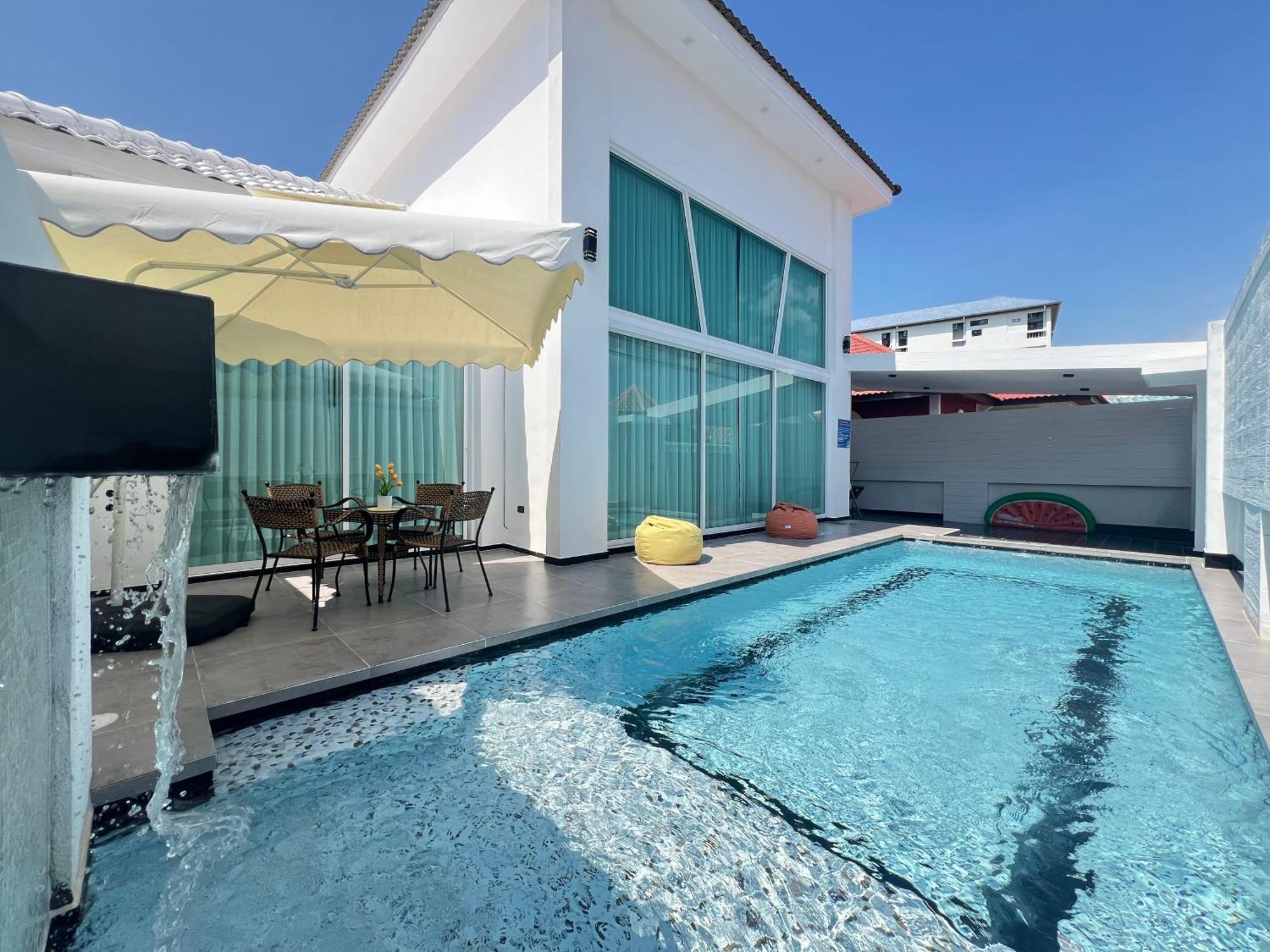 Siam-cityhouse Luxury Pool Villa-jacuzzi- Walking St 10min