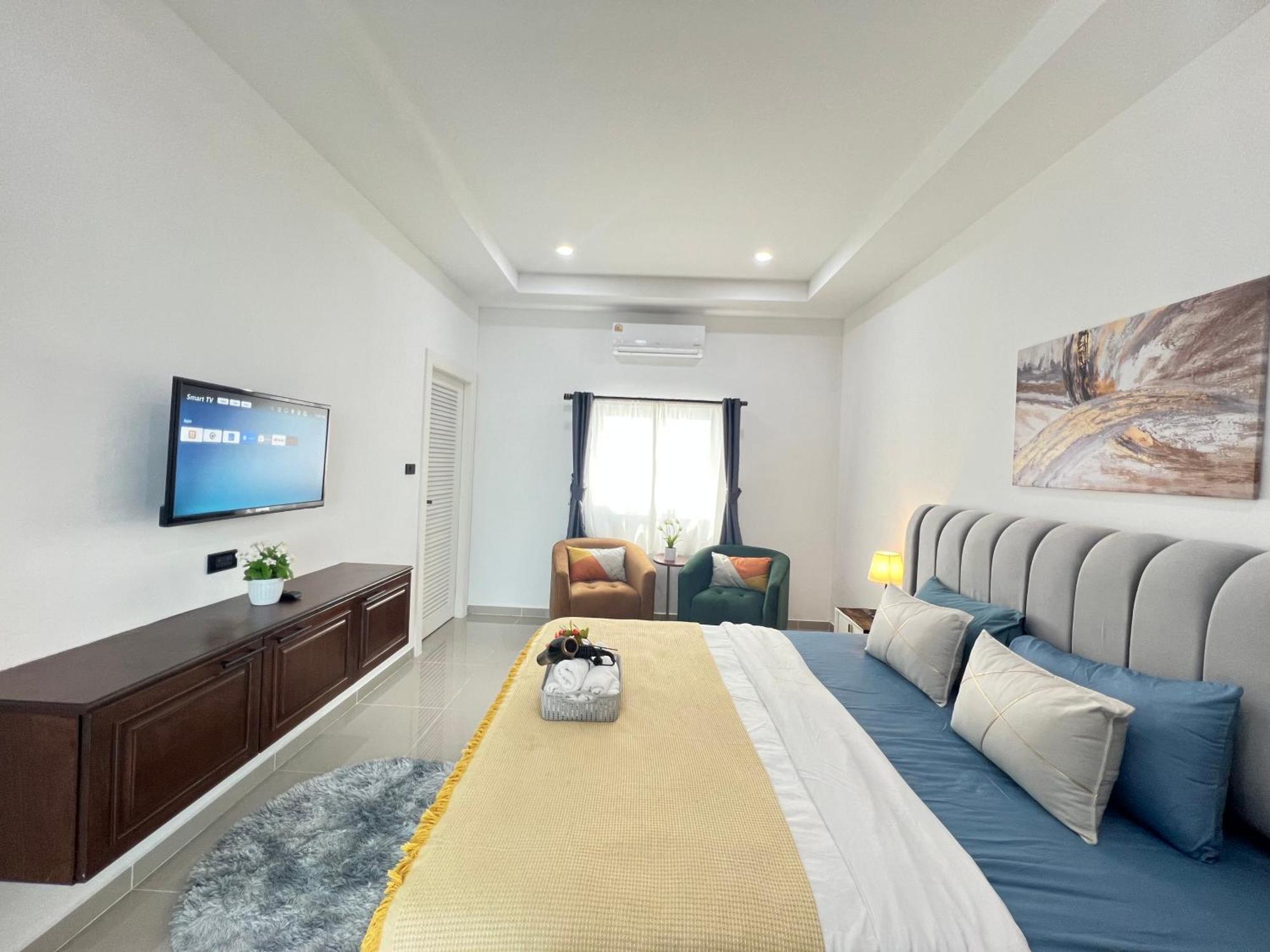 Villa Siam-cityhouse Luxury Pool Villa-jacuzzi- Walking St 10min