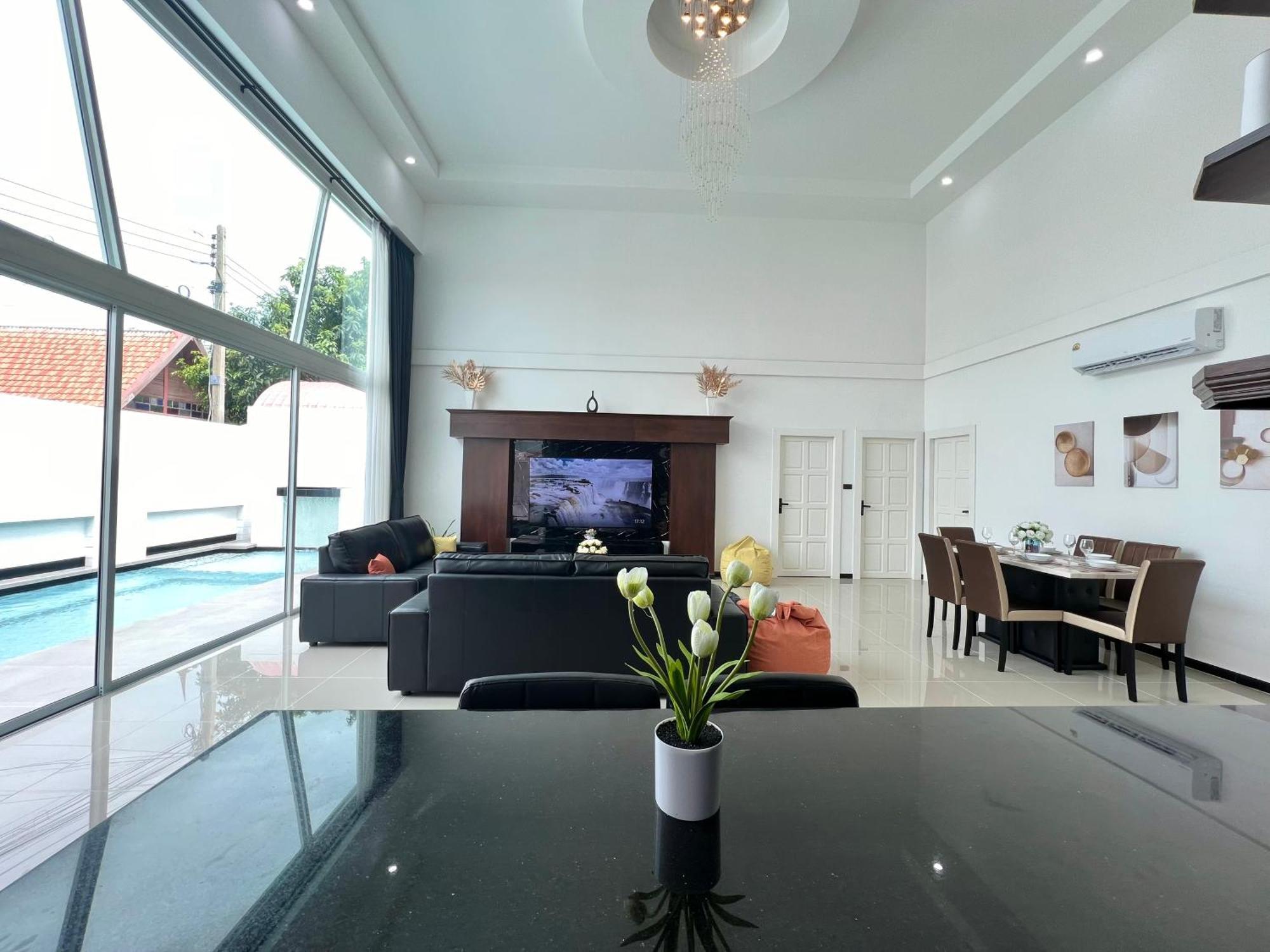 Siam-cityhouse Luxury Pool Villa-jacuzzi- Walking St 10min *