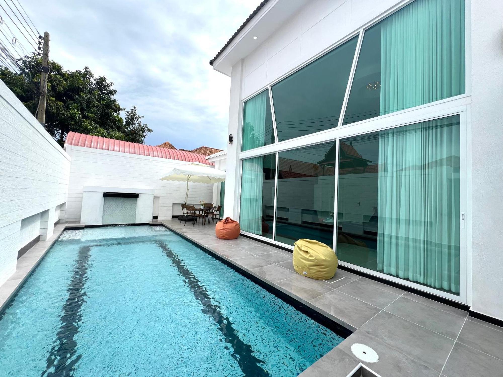 Siam-cityhouse Luxury Pool Villa-jacuzzi- Walking St 10min Villa